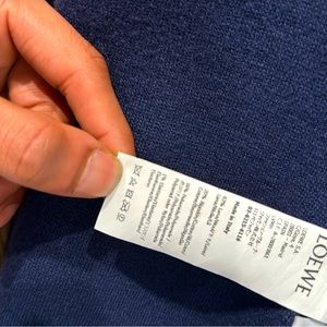 Loewe men’s crew cardign
